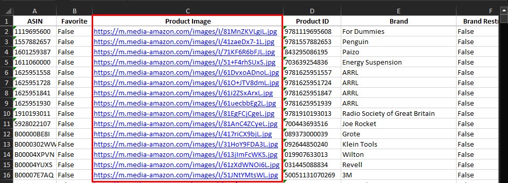 Product Image URLs + Max File Size of 1MM Products! 2 Product Image URL Excel